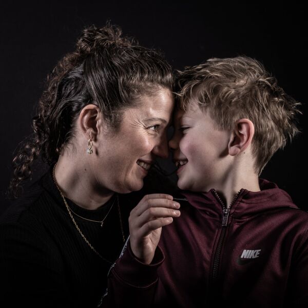 Annemieke en Ollie